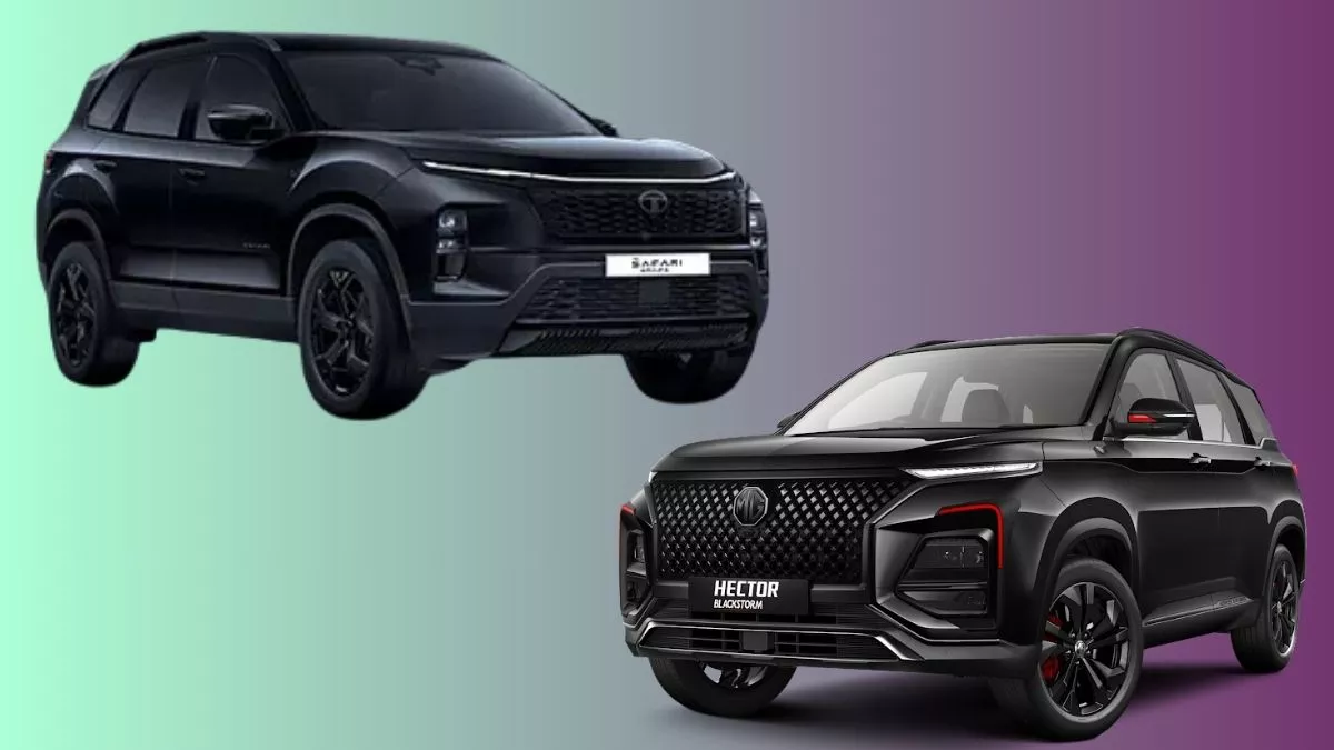 MG Hector Black Storm Vs Safari Dark Edition: जानें कौन सी SUV को खरीदने में होगी समझदारी