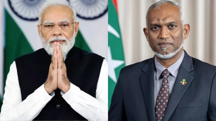 पीएम मोदी ने ईद के मौके पर मालदीव के राष्ट्रपति को बधाई दी।(फोटो सोर्स: जागरण)
