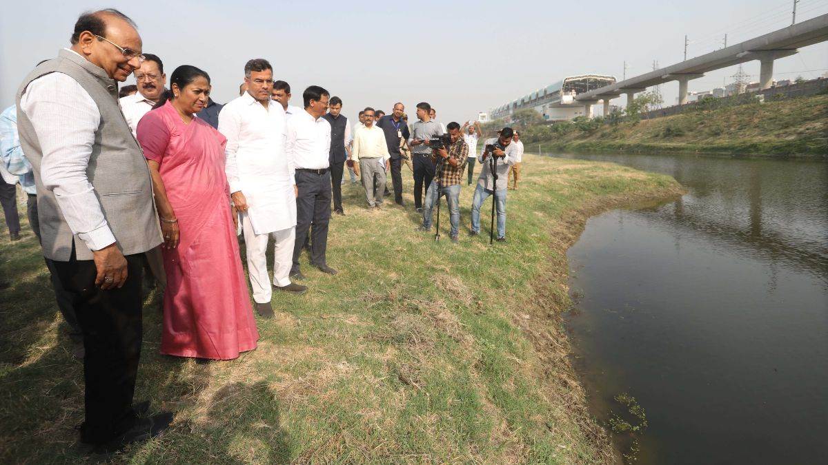 ncr delhi government to develop riverfront along sahibi river