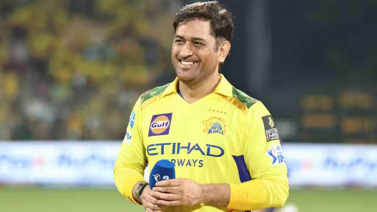 mahendra singh dhoni statement during toss csk vs kkr ipl2025