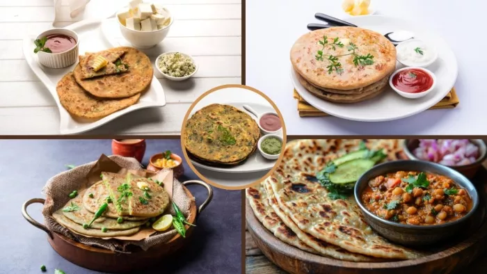 नाश्ते में जरूर ट्राई करें ये पांच तरह के पराठे। (Image Credit- Freepik)