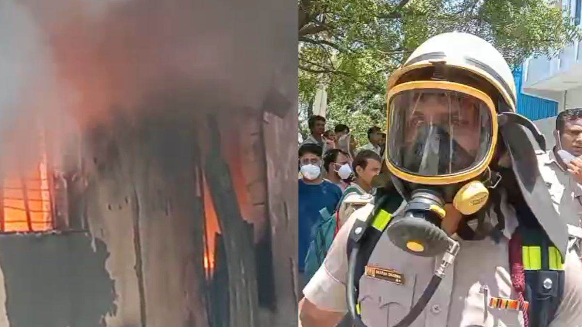 ncr sonipat fire news major blaze engulfs three factories in kundli industrial area