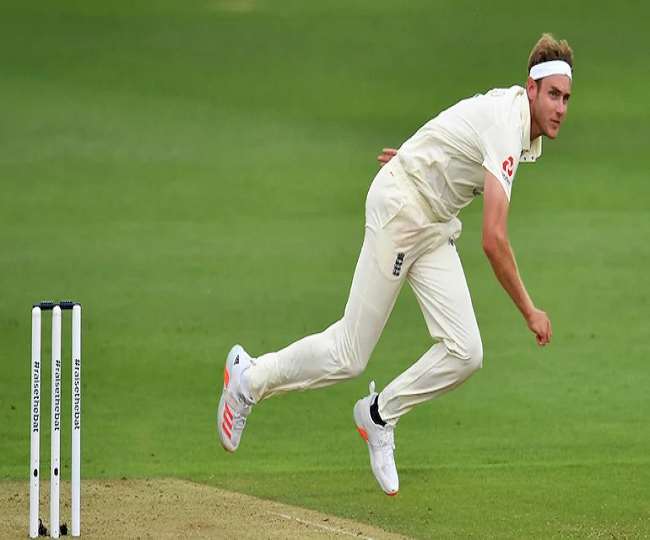 इंग्लैंड क्रिकेट टीम के तेज गेंदबाज स्टुअर्ट ब्रॉड (एपी फोटो)