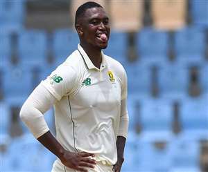 साउथ अफ्रीका के गेंदबाज लुंगी नगिदी- फोटो ट्विटर पेज