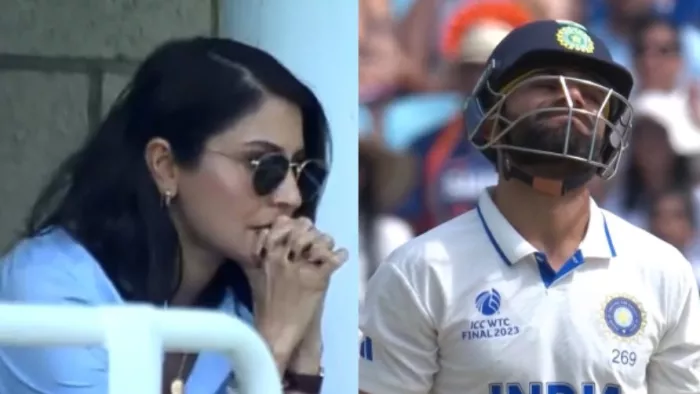 WTC Final: Virat Kohli को आउट होता देख वाइफ Anushka Sharma हुई मायूस
