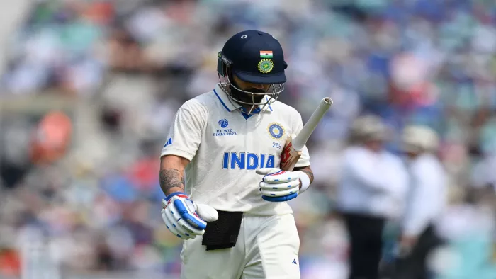 Virat Kohli Jadeja WTC Final 2023- Pic Credit- Twitter
