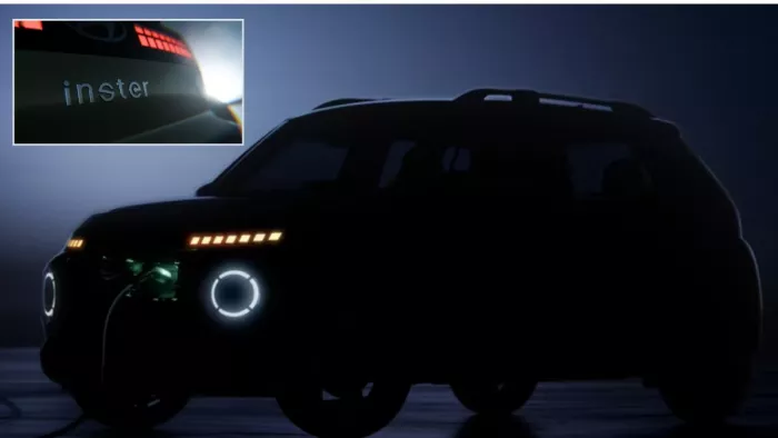 Hyundai Inster EV की पहली झलक सामने आई है।