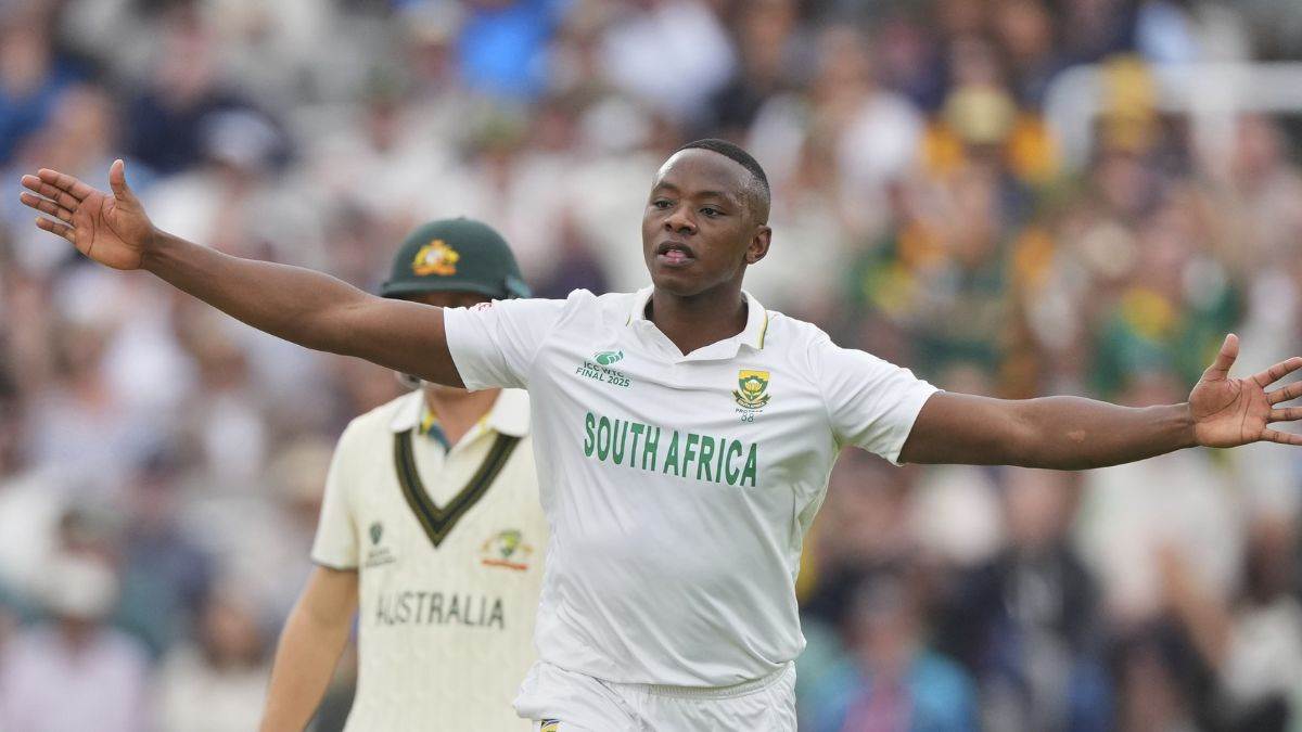 kagiso rabada scalps two wickets in an over wtc final 2025 usman khawaja cameron green out