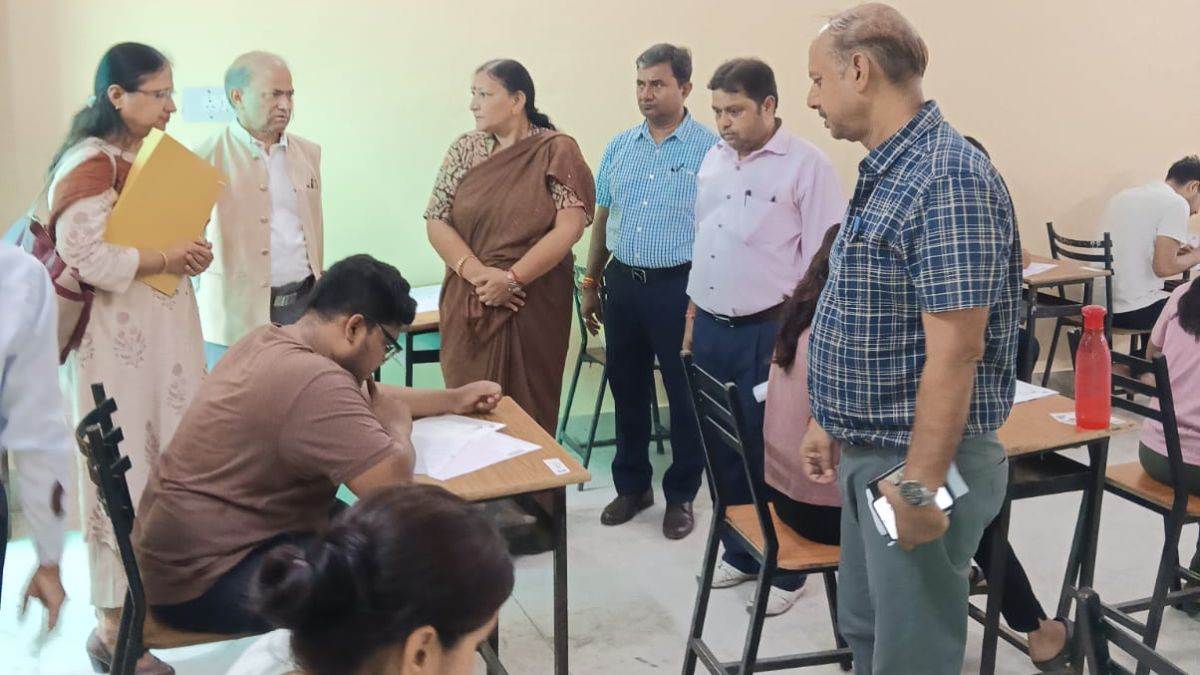 upcatet 2024 csa university conducts inspection at six kanpur centers