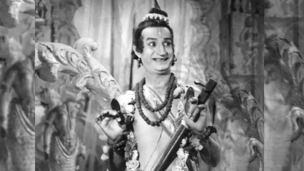 veteran actor jeevan played 60 time narad muni role in bollywood movies run away home with keep with 26 rupees