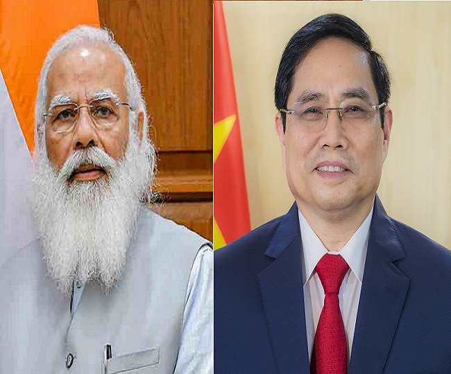 पीएम मोदी की वियतनाम के पीएम चिन्ह से टेलीफोन पर हुई वार्ता