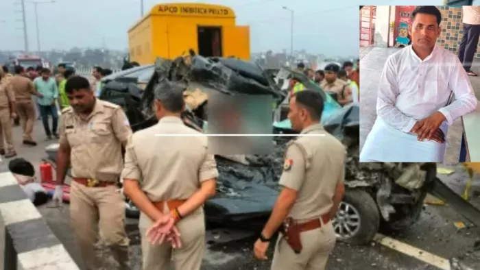 Delhi-Meerut Expressway accident धनपुर में मचा कोहराम, व्यापारी का परिवार घटना स्थल पर हुआ रवाना