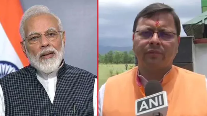 Rain in Uttarakhand: प्रधानमंत्री ने मुख्यमंत्री पुष्कर सिंह धामी से दूरभाष पर ली हालात की जानकारी