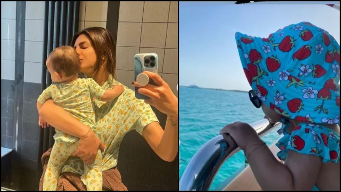 Priyanka Chopra shares Daughter Malti Marie Photo From Her Vacation. Photo-Instagram