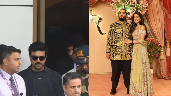 अनंत-राधिका की शादी में शामिल होने पहुंचे राम चरण