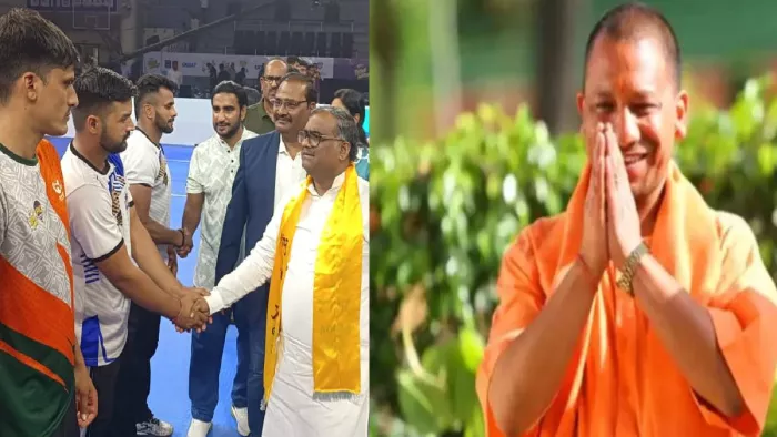 Noida News: नोएडा इंडोर स्टेडियम आज से यूपी लीग सीजन वन की शुरूआत।