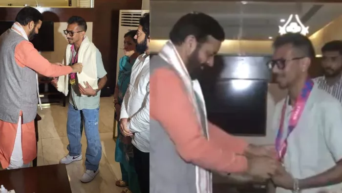 Yuzvendra Chahal को हरियाणा सरकार से मिला सम्मान