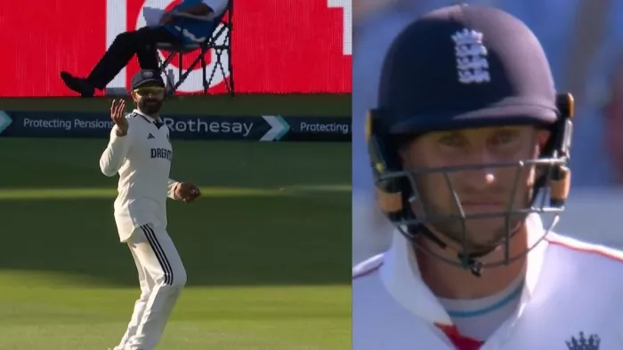 Ravindra Jadeja ने Joe Root को उकसाया
