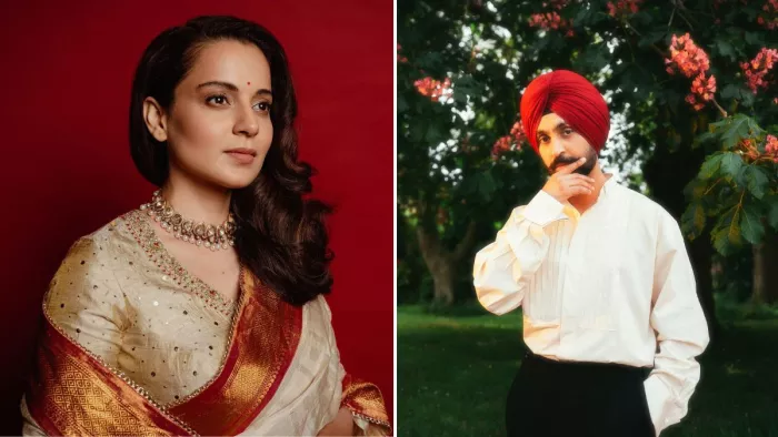 कंगना रनौत का फूटा दिलजीत पर गुस्सा (Photo Credit- Instagram)