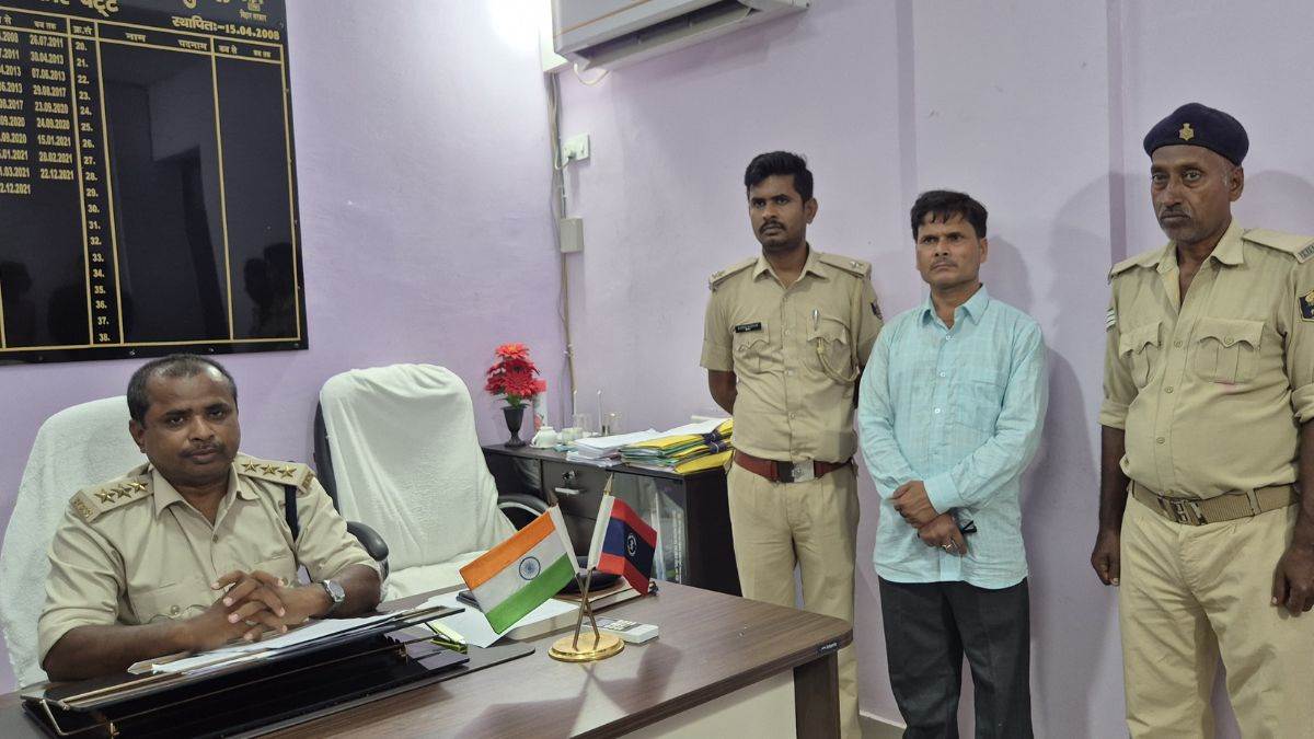 officer reached minister stage after drinking alcohol in bihar police sent to jail