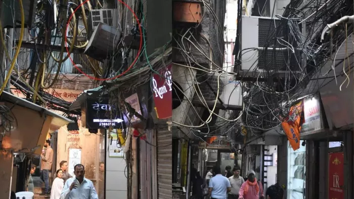 बिजली के लटकते तारों को किया जाएगा भूमिगत।