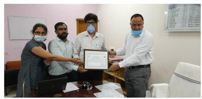 one district one green champion award to nalanda engineering college