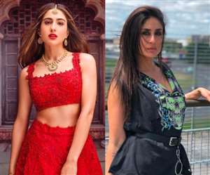 अभिनेत्री सारा अली खान और करीना कपूर खान, तस्वीर- Instagram: saraalikhan95/kareenakapoorkhan