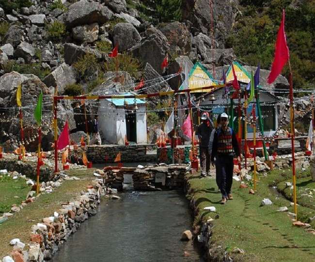 devotees of india nepal will gather in vyas valley preparations for three day vyasa puja begin at maharishi ved vyas penance