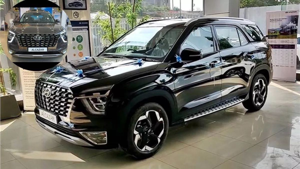 Hyundai Alcazar Facelift टेस्टिंग के दौरान पहली बार आई नजर, जानें कौन से फीचर्स आए सामने