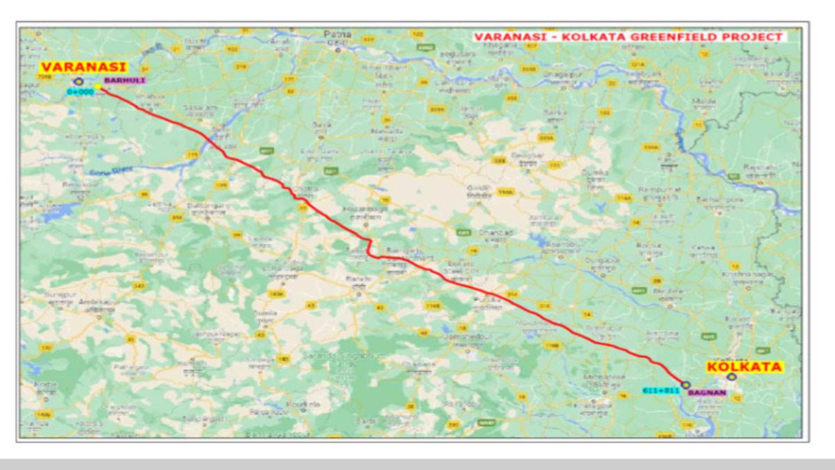 VaranasiRanchiKolkata Expressway कोयले व लोहे के व्‍यपार को म‍िलेगी रफ्तार... बोकारो के प