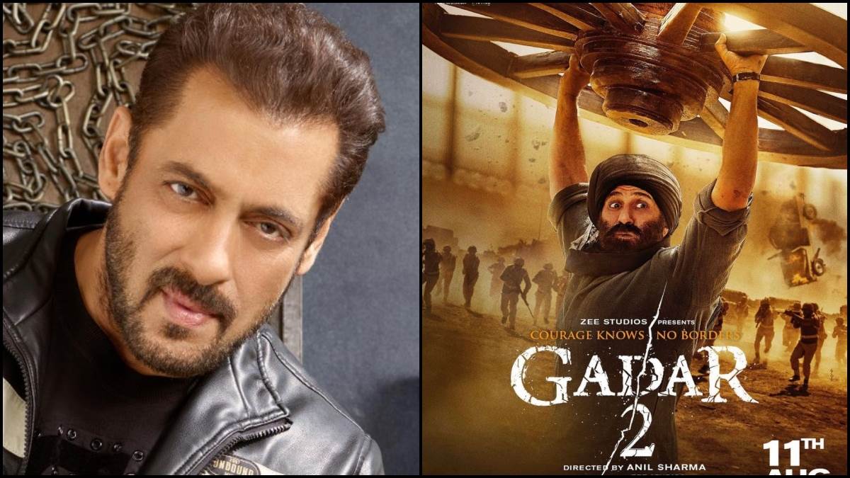 salman khan reacted on sunny deol movie gadar 2 says tara singh is killing it