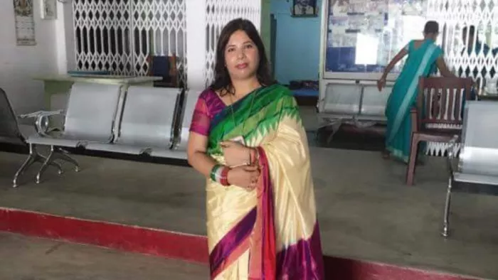 सृजन महिला विकास सहयोग समिति की सचिव रजनी प्रिया। फोटो- जागरण
