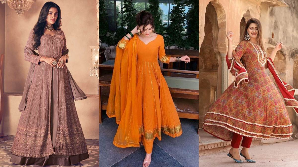 तड़क-भड़क सूट से परहेज कर इन एलिगेंट Anarkali Suit Designs ने चुराया मॉडर्न महिलाओं का दिल! मिलेगा चाँद-सा सोबर लुक