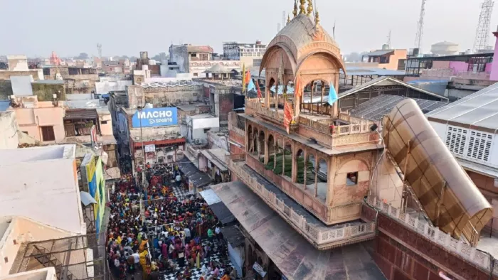 बांकेबिहारी मंदिर में 27 अगस्त को मनेगी श्रीकृष्ण जन्माष्टमी।