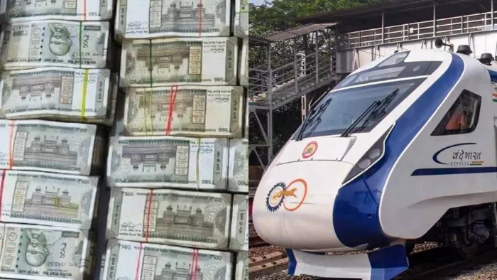 वंदे भारत एक्सप्रेस से उतरे यात्री के पास मिले 50 लाख (सांकेतिक तस्वीर)