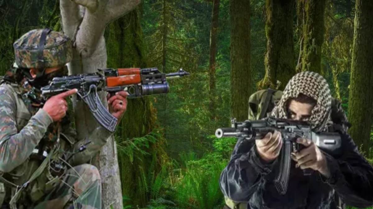 terrorists opened fire on army during search operation encounter continues in udhampur