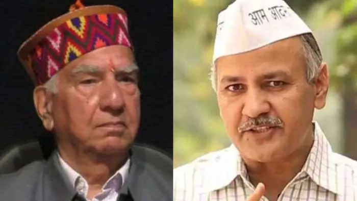 पूर्व सीएम शांता कुमार ने की मनीष सिसोदिया की तारीफ (फाइल फोटो)