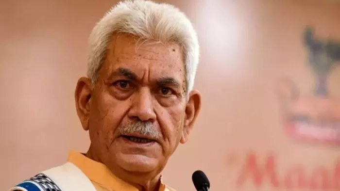 विधानसभा चुनाव को लेकर क्या बोले LG मनोज सिन्हा (फाइल फोटो)।