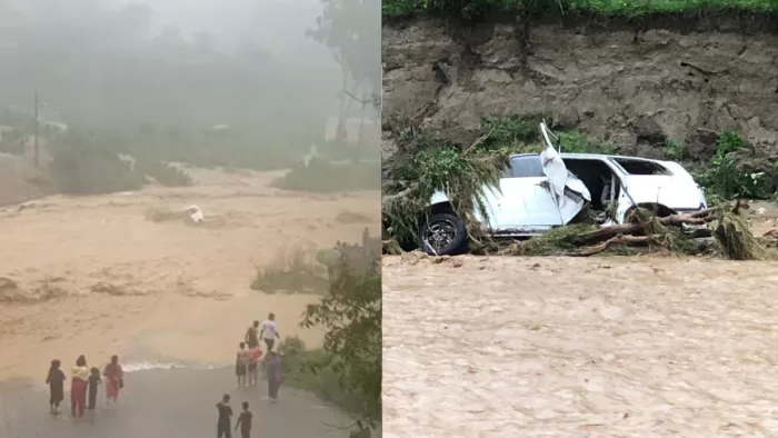 जेजों खड्ड में बह गए ऊना के यात्री
