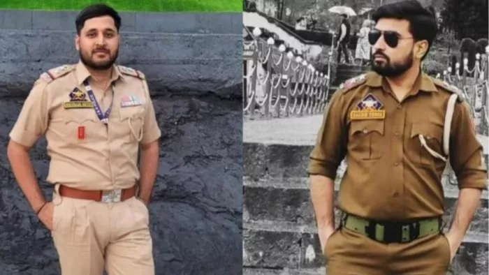 Jammu Kashmir Accident: मृतक पुलिस अधिकारियों की फाइल फोटो।