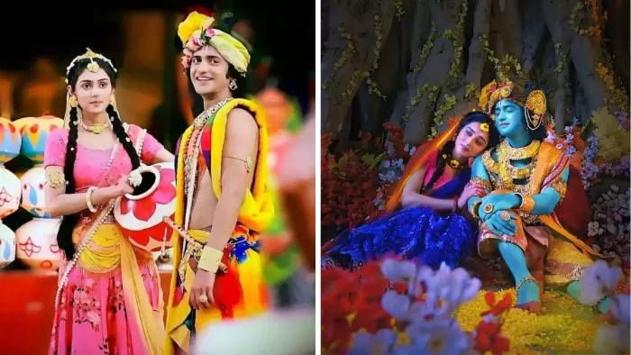 Janmashtami 2025 पर ऐसे हों तैयार (Image Credit- Instagram- radhakrishn.deep/radhakrishn_official_21)
