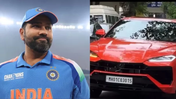 Rohit Sharma की गाड़ी नंबर से जुड़े ये 3 कनेक्शन
