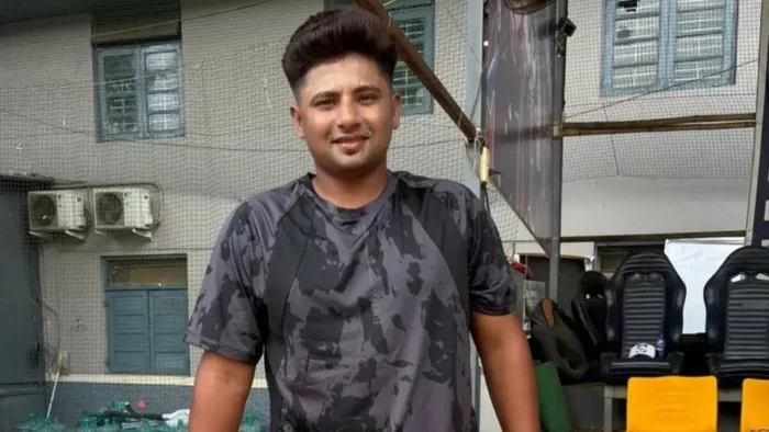 वापसी के लिए मेहनत कर रहे सरफराज। इमेज- एक्स