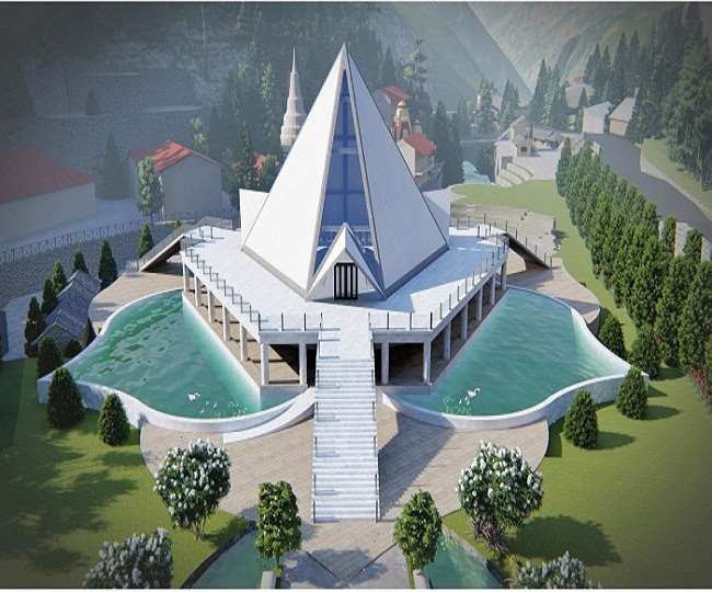 कैंची धाम में भव्य ध्यान केंद्र बनाया जाएगा। यह दो मंजिला होगा।