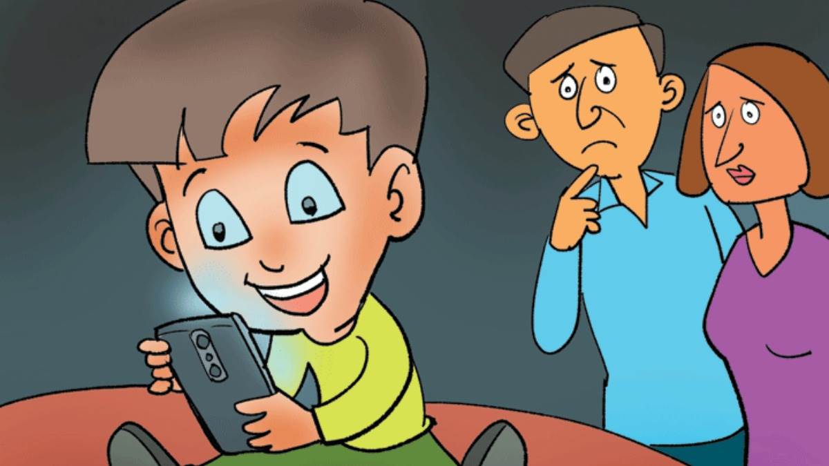 KGMU के विशेषज्ञ ने बच्चों में मोबाइल की लत छुड़ाने के बताए टिप्स।