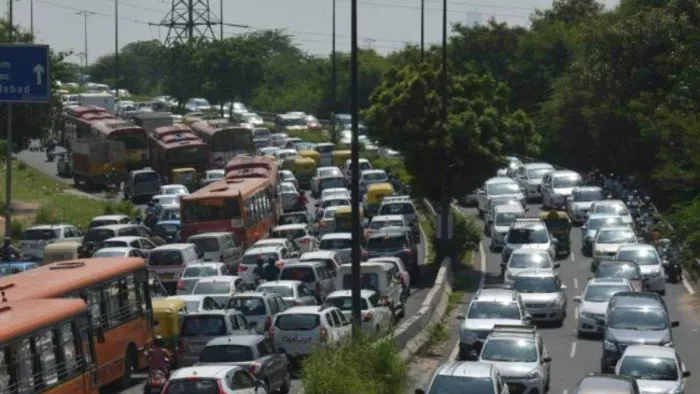 इंडिया एक्सपो मार्ट और एक्सप्रेस-वे रूट डायवर्जन। (फाइल फोटो)