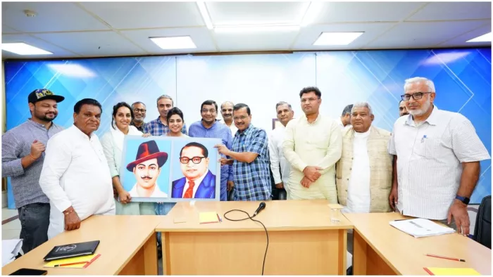 अरविंद केजरीवाल ने की प्रदेश के नेताओं के साथ बैठक