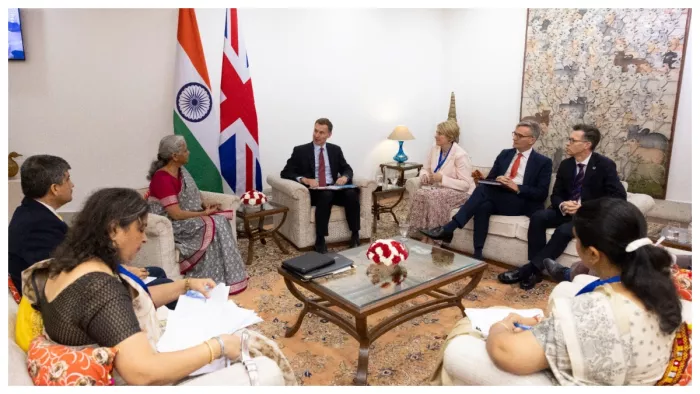 भारत और ब्रिटेन मुक्त व्यापार समझौता शीघ्र संपन्न करने के पक्ष में (फोटो क्रेडिट- @Jeremy_Hunt)