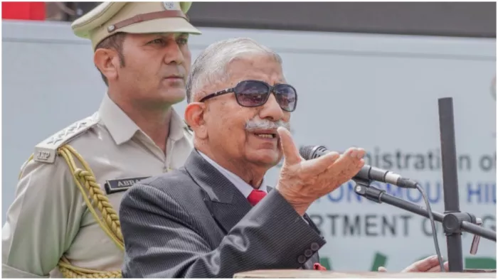 'हमारी एक इंच जमीन पर भी चीन ने कब्जा नहीं किया'- LG बीडी मिश्रा (फाइल फोटो)