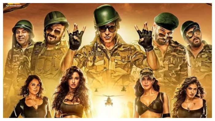 Welcome 3 Poster. Photo Credit: Raveena Tondon Instagram